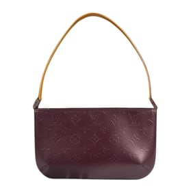 Louis Vuitton Fowler Monogram Matte Shoulder Bag, M55146, Purple, Women's, LOUIS VUITTON