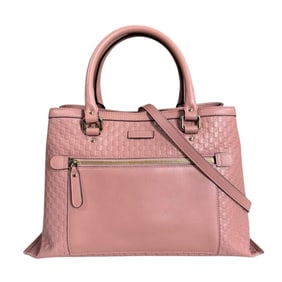 Gucci Micro Guccissima Shoulder Bag, Leather, 510291, Pink, Women's, GUCCI 2-Way