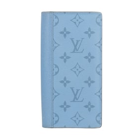 Louis Vuitton Portefeuille Brazza NM Taiga Leather Long Wallet, M30757, Men's