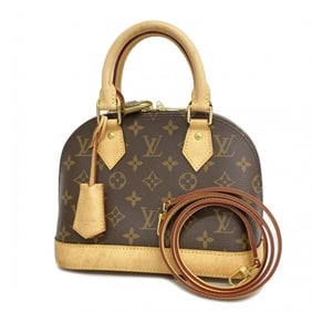 Louis Vuitton Handbag Monogram Alma BB M46990 Brown Ladies
