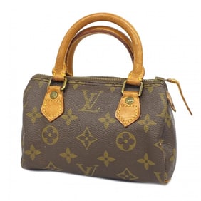 Louis Vuitton Handbag Monogram Speedy M41534 Brown Ladies