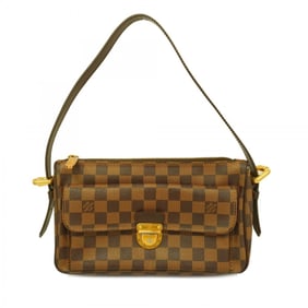 Louis Vuitton Shoulder Bag Damier Ravello GM N60006 Ebene Ladies