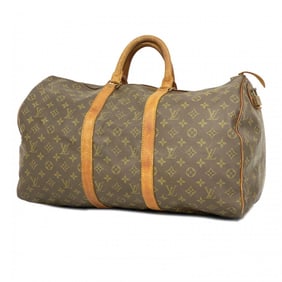 Louis Vuitton Boston Bag Monogram Keepall 50 M41426 Brown Men's Women's