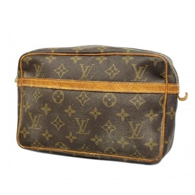 Louis Vuitton Clutch Bag Monogram Compiegne 23 M51847 Brown Men's Women's