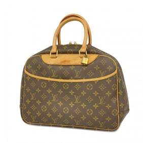 Louis Vuitton Handbag Monogram Deauville M47270 Brown Ladies