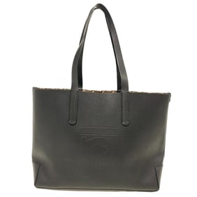 BURBERRY Thomas Burberry TB Tote Bag Shoulder Laptop Black Women Men