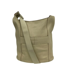 HERMES Hermes Good News GM Shoulder Bag Beige Women's Men's