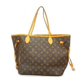 Louis Vuitton Tote Bag Monogram Neverfull MM M40156 Brown Women's