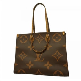 Louis Vuitton Tote Bag Monogram Reverse Giant On the Go GM M45320 Brown Men's Women's