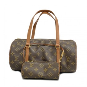 Louis Vuitton handbag Monogram Papillon 30 M51385 Brown ladies