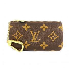 Louis Vuitton Wallet/Coin Case Monogram Pochette Cle M62650 Brown Men's Women's