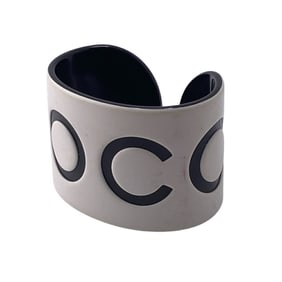 CHANEL 02P COCO Bangle Bracelet for Women and Men, White Watch