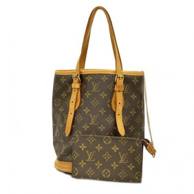 Louis Vuitton Tote Bag Monogram Bucket PM M42238 Brown Women's