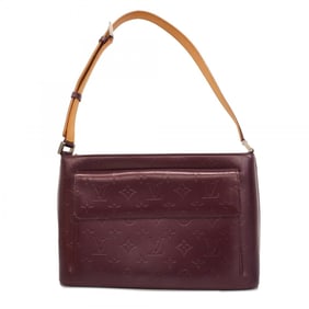 Louis Vuitton Shoulder Bag Monogram Matte Alston M55126 Violet Ladies