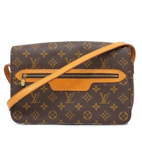 Louis Vuitton Shoulder Bag Monogram Saint Germain 28 M51207 Brown Women's