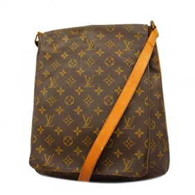 Louis Vuitton Shoulder Bag Monogram Musette M51256 Brown Ladies