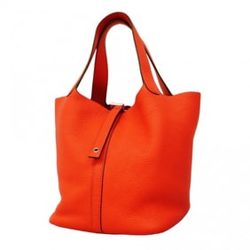 Hermes handbag Picotin Lock MM Taurillon Clemence Rouge Pivoine D engraved ladies