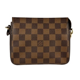 Louis Vuitton LOUIS VUITTON Handbag Damier Truth Makeup Canvas Ebene Women's N51982 z3473