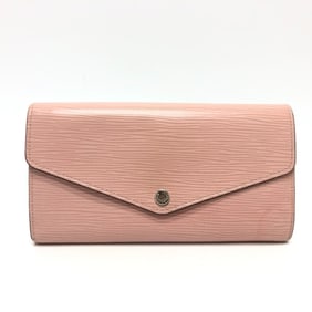 LOUIS VUITTON M61216 Epi Portefeuille Sarah Bi-fold Flap Long Wallet Leather Women's Rose Ballerine