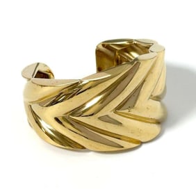 Louis Vuitton Women's Wide Bangle Bracelet V Motif