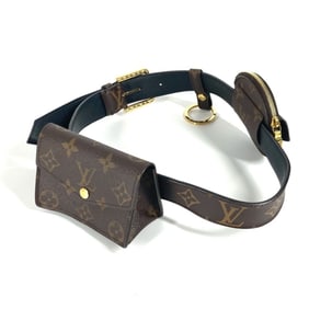 LOUIS VUITTON M0236Y Monogram Santur Daily Multi-Pocket Bag Pouch Belt Body Waist Canvas Men Women
