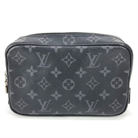 LOUIS VUITTON M43384 Monogram Eclipse True Toilette PM Second Bag Clutch Multi-Pouch Pouch Canvas