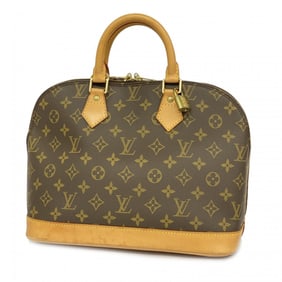 Louis Vuitton handbag Monogram Alma M51130 Brown ladies