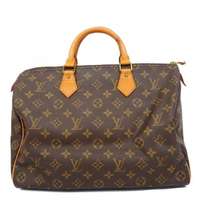 Louis Vuitton Handbag Monogram Speedy 35 M41107 Brown Ladies