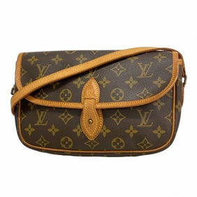 Louis Vuitton Monogram Gibessier PM Shoulder Bag M42248 Brown Women's