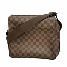 Louis Vuitton Shoulder Bag Damier Naviglio N45255 Ebene for Men and Women