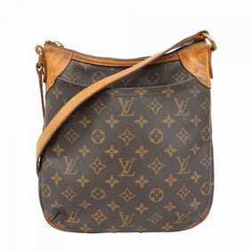 Louis Vuitton Monogram Odeon PM Shoulder Bag M56390 Brown Women's