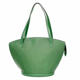 Louis Vuitton Epi Saint-Jacques Shoulder Bag M52264 Borneo Green for Women