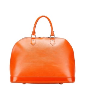 Louis Vuitton Epi Alma GM Handbag M40633, Pimmon Orange Leather, Women's, LOUIS VUITTON