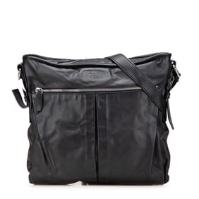 Prada Women's Crossbody Shoulder Bag VA0802 Black Leather