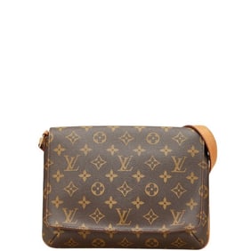 Louis Vuitton Monogram Musette Tango Short Shoulder Bag/Handbag M51257 Brown Leather Women's LOUIS