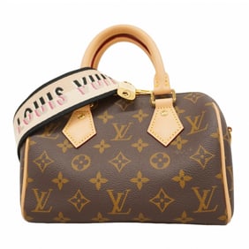 Louis Vuitton Monogram Speedy Bandouliere 20 Handbag M46222 Brown/Beige 2-Way Bag for Women