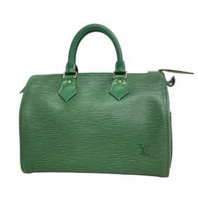 Louis Vuitton Epi Speedy 25 Handbag M43014 Borneo Green for Women