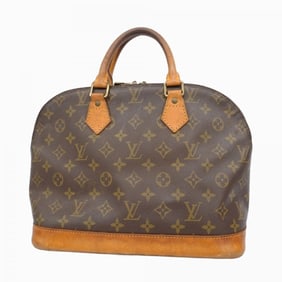 Louis Vuitton Monogram Alma Handbag M51130 Brown Women's