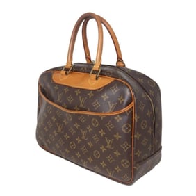 LOUIS VUITTON Deauville Handbag Monogram Brown M47270