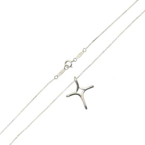 Tiffany & Co. Cross Necklace 925 Silver 3.1g