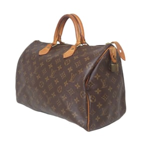 LOUIS VUITTON Speedy 35 Boston Bag Monogram Brown M41524 MB1020
