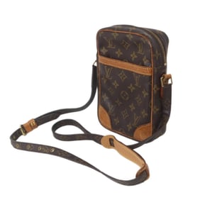 LOUIS VUITTON Danube Shoulder Bag Monogram Brown M45266 SL0936