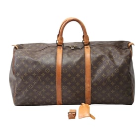 Louis Vuitton Keepall 55 Boston Bag/Handbag in Monogram Canvas, M41424, Brown