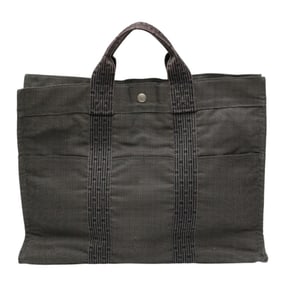 Hermes Hermès Air Line Tote MM Canvas Business Bag in Gray