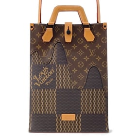 Louis Vuitton Damier Ebene Giant Monogram Mini Tote Bag N40355, 2-way, NIGO Collaboration, Virgil