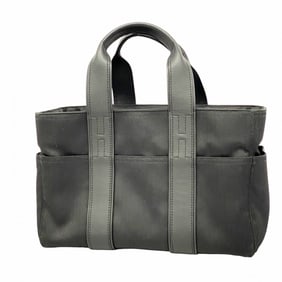 Hermes Hermès Acapulco PM Toile Chevron Handbag in Black for Women