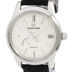 GRAND SEIKO SBGA293 Spring Drive Steel Mens Watch 9R65-0BJ0 Polished