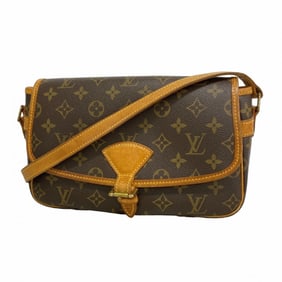 Louis Vuitton Monogram Sologne Shoulder Bag M42250 Brown Women's