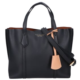 Tory Burch PERRY Triple Compartment 2-Way Shoulder Tote Bag, Black, Women's