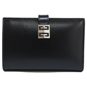 GIVENCHY BB60GZB15S 001 MEDIUM BIFOLD WALLET 4G Medium Bifold Wallet (with coin purse) BLACK Women's